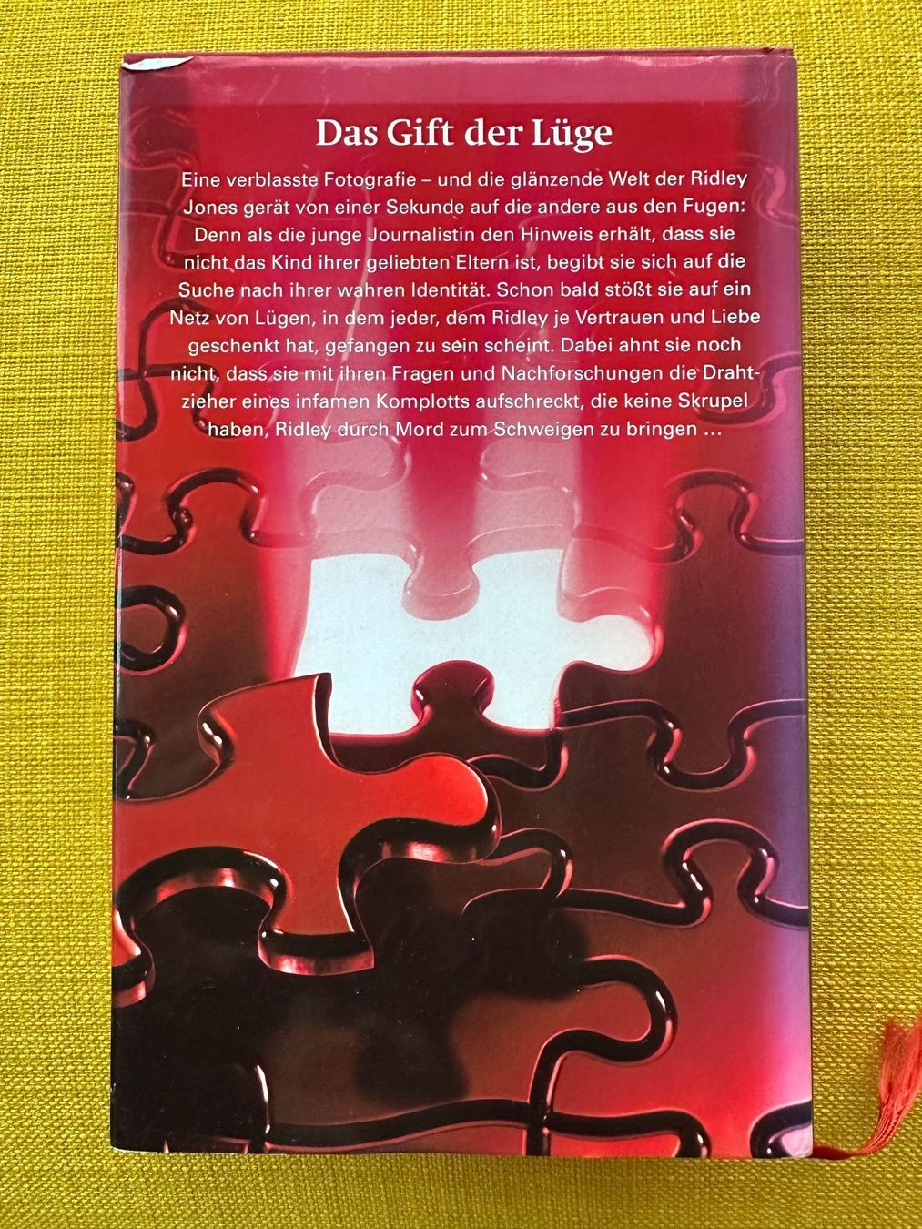 Libri: Thriller "Das Gift der Lüge" Lisa Unger – Usato da Schmitten / FR venduto da Samsara169 1