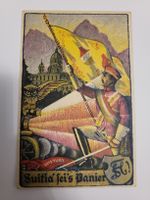 Historische Postkarte Suitia sei's Panier gelaufen 1921 Box1