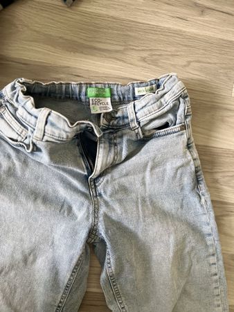 United Colors of Benetton Jeans hellblau Loose Fit used