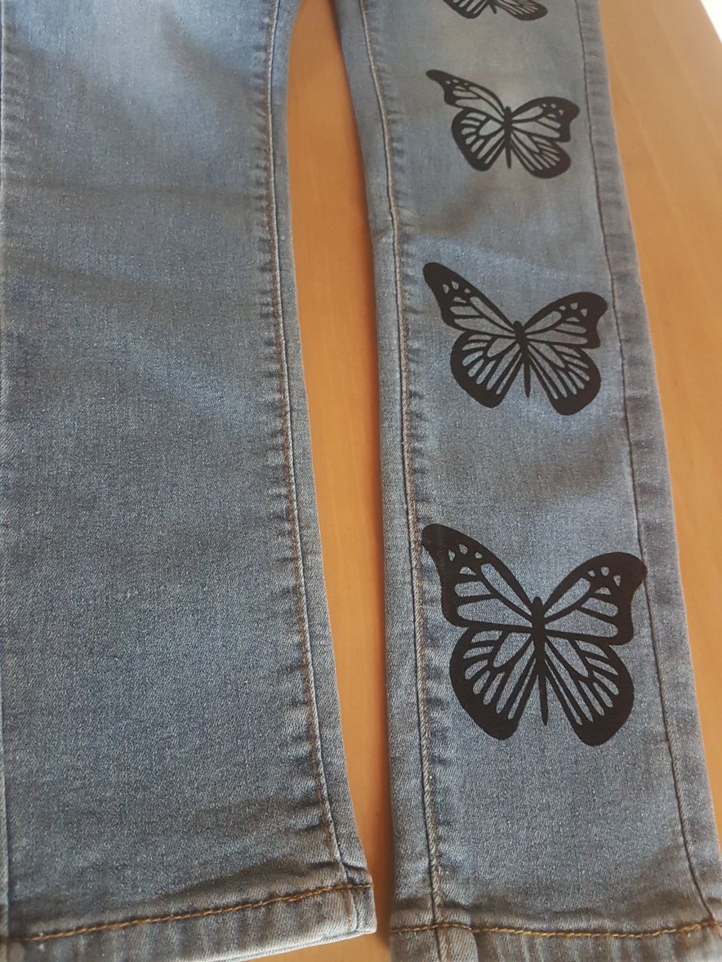 Jeans: Pantalon jeans bleu taille S 85% coton – Usato da Villiers venduto da san_jn5w 1