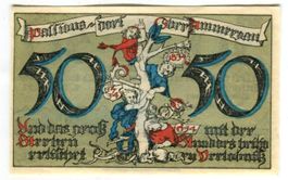Notgeld "50 Pfennig. Oberammergau 1921"