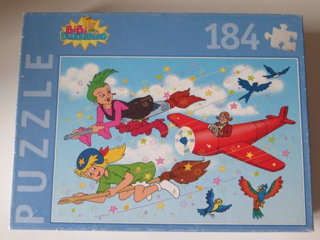 Puzzle Bibi Blocksberg "das grosse Wettfliegen" 184 Teile