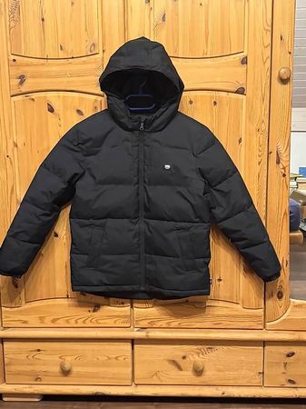Schwarze Vans Kinderwinterjacke