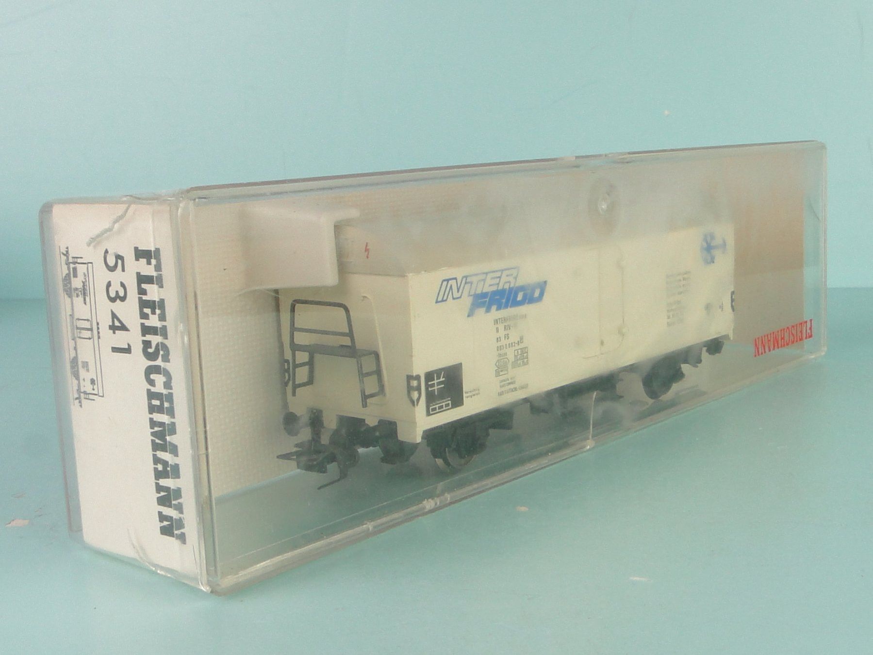 Fleischmann Modellini di ferrovie: Fleischmann 5341 Interfrigo, NEUWERTIG, Märklin Kupplung – Usato da Bülach venduto da cann11 4