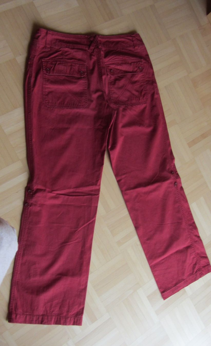 H&M Hosen: Pantalon rouge T 42 en coton – Gebraucht aus Oberried FR von berg04 2