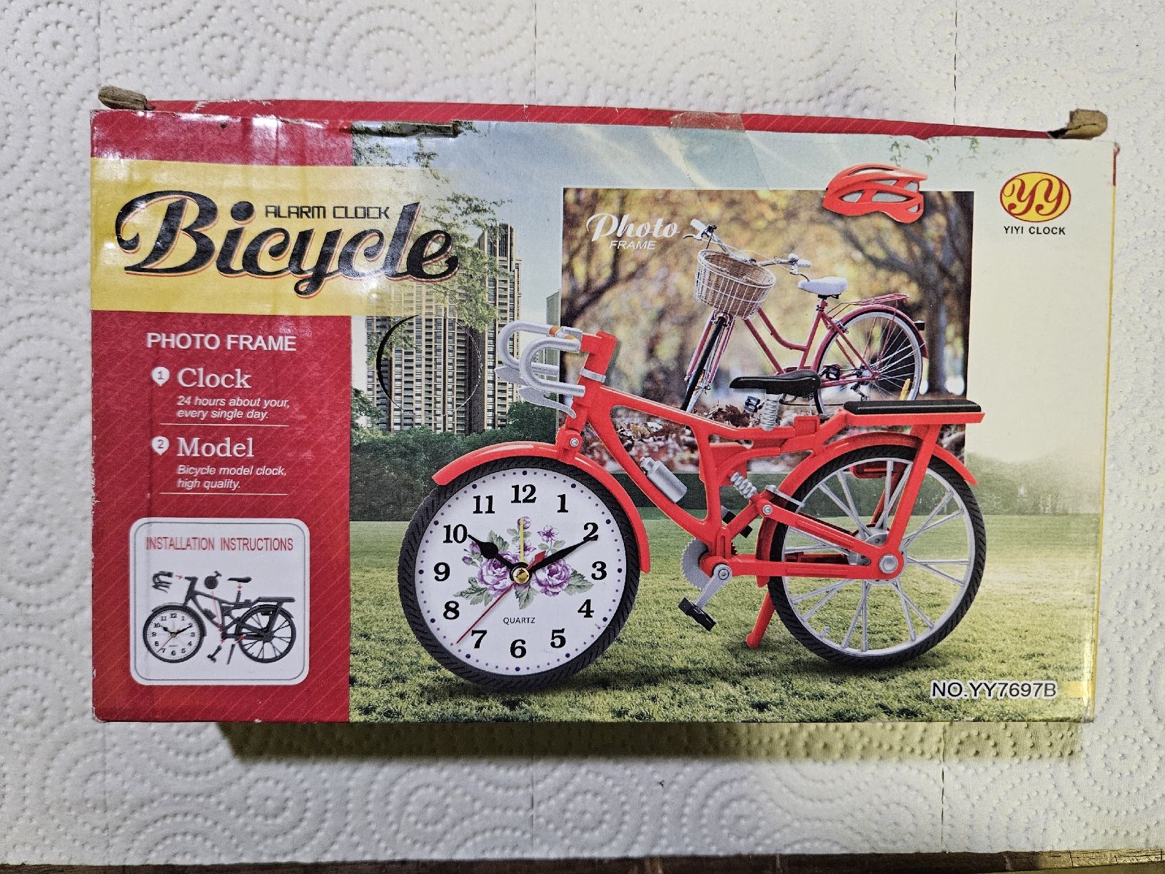 Orologi: Velo Uhr, Bastler-Projekt oder originelle Deko, Neu! – Nuovo (secondo la descrizione) da Oberburg venduto da znas