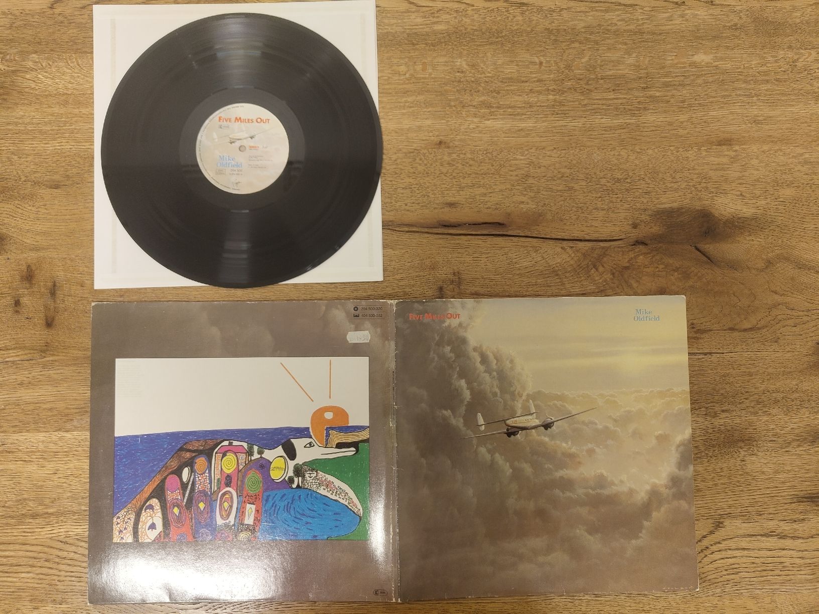 Dischi in vinile: Five Miles Out - Mike Oldfield - Vinyl – Usato da Basel venduto da mariablanka