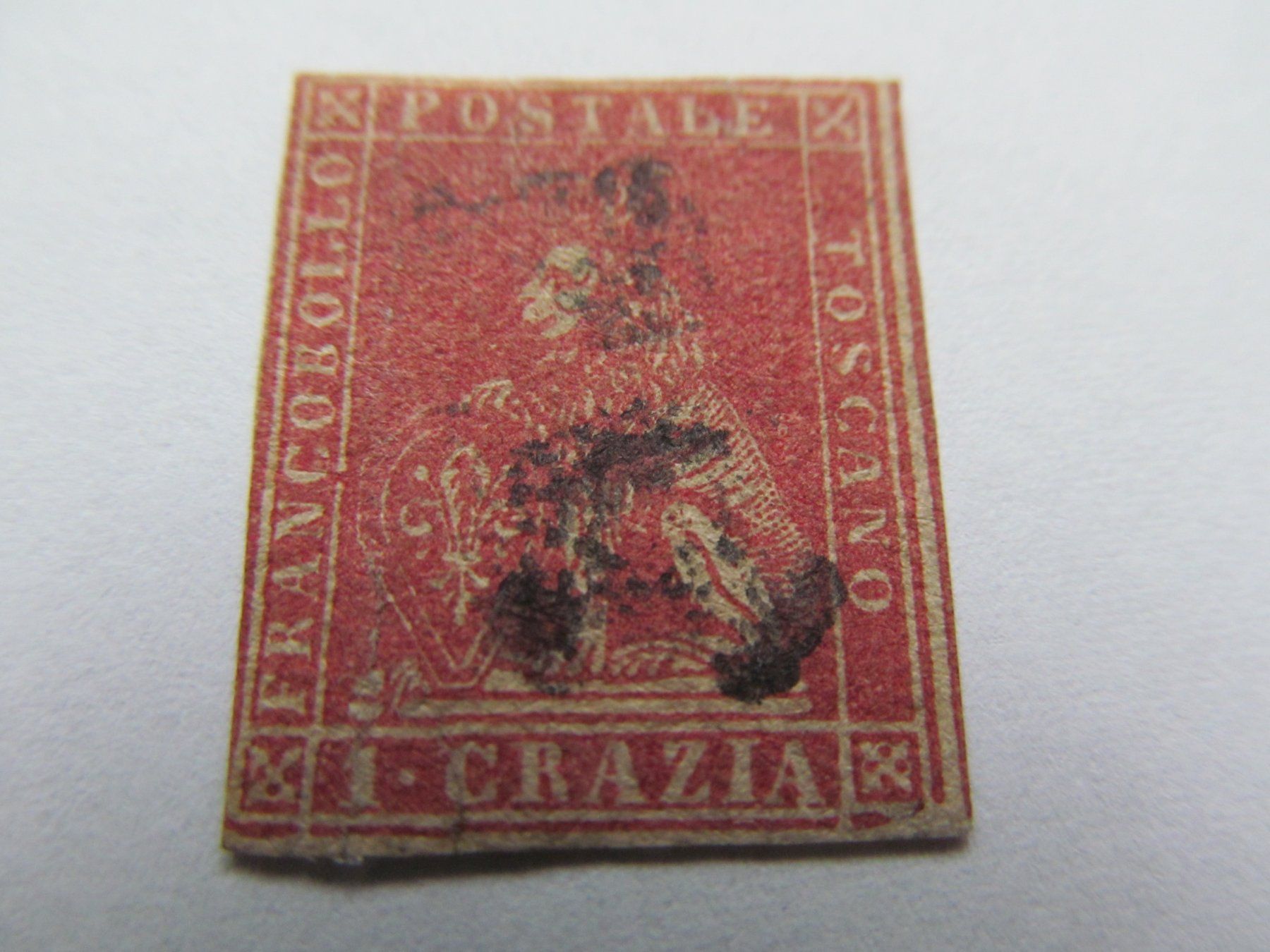 Alle Briefmarken: Italien   TOSCANA    1857 – Gebraucht aus Hergiswil NW von Panda1990 1