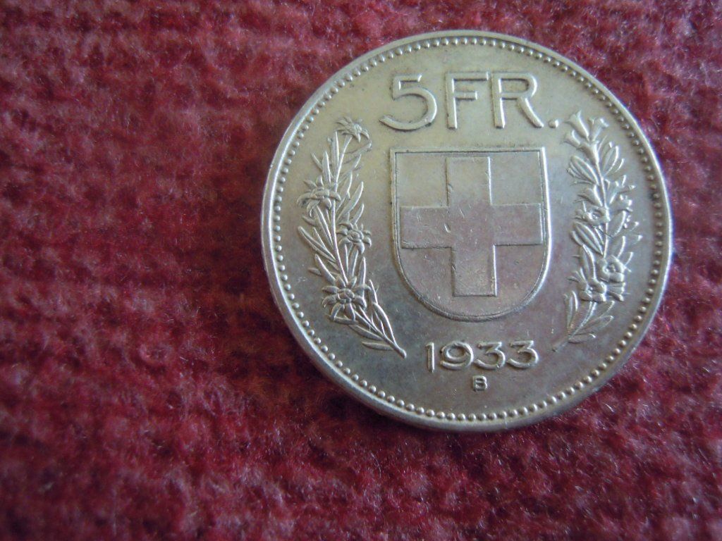 Tutti le monete: Fünfliber 1933 – Usato da Landquart venduto da hennachebia