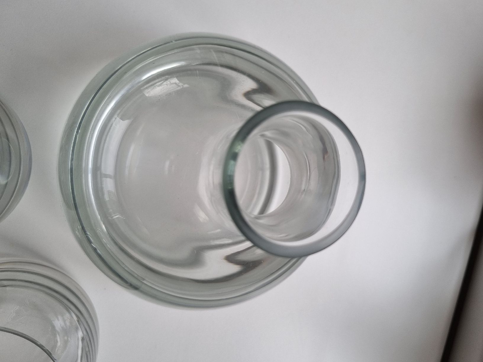 Karaffen: Karaffe, Kristallglas, Whisky oder Wein, mit zwei Gläsern – Gebraucht aus Wilen b. Wollerau von sw999 4