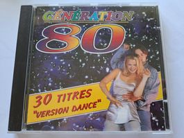 Cd Génération 80 - 30 Titres versions Dance 