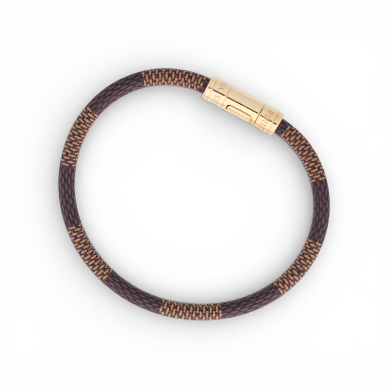 Louis Vuitton Armbänder & -reifen: Louis Vuitton Keep It Armband Damier ebène – Gebraucht aus Binningen von Designerlabels