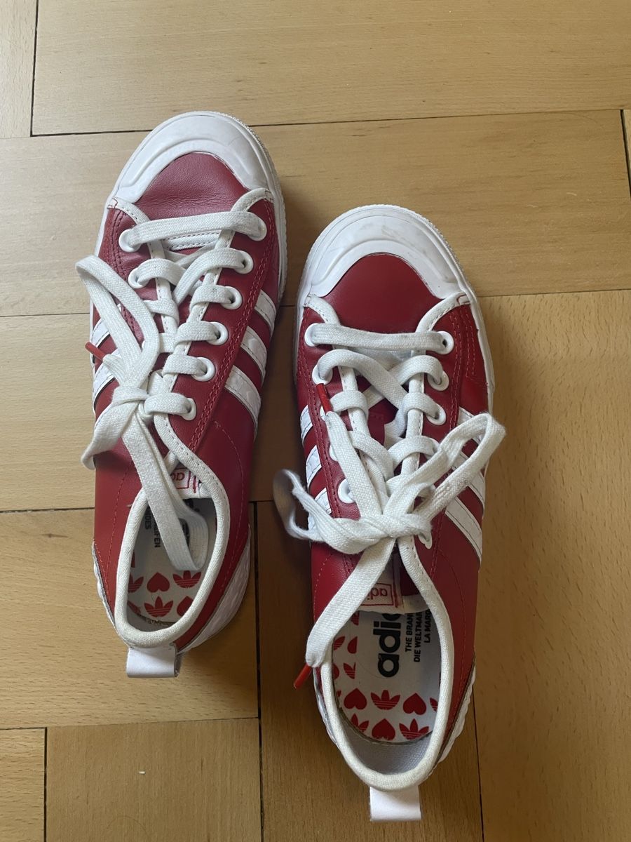 Scarpe da donna: Adidas Nizza RF Platform 'Heart Embossed - Scarlet' – Usato da Bern venduto da llina257 4