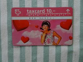PTT Taxcard - Wert: Fr. 10.-  - M20