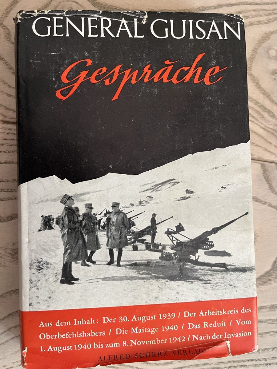 Libri: General Guisan - Gespräche (1953) – Usato da Romanshorn venduto da Apfelschuss