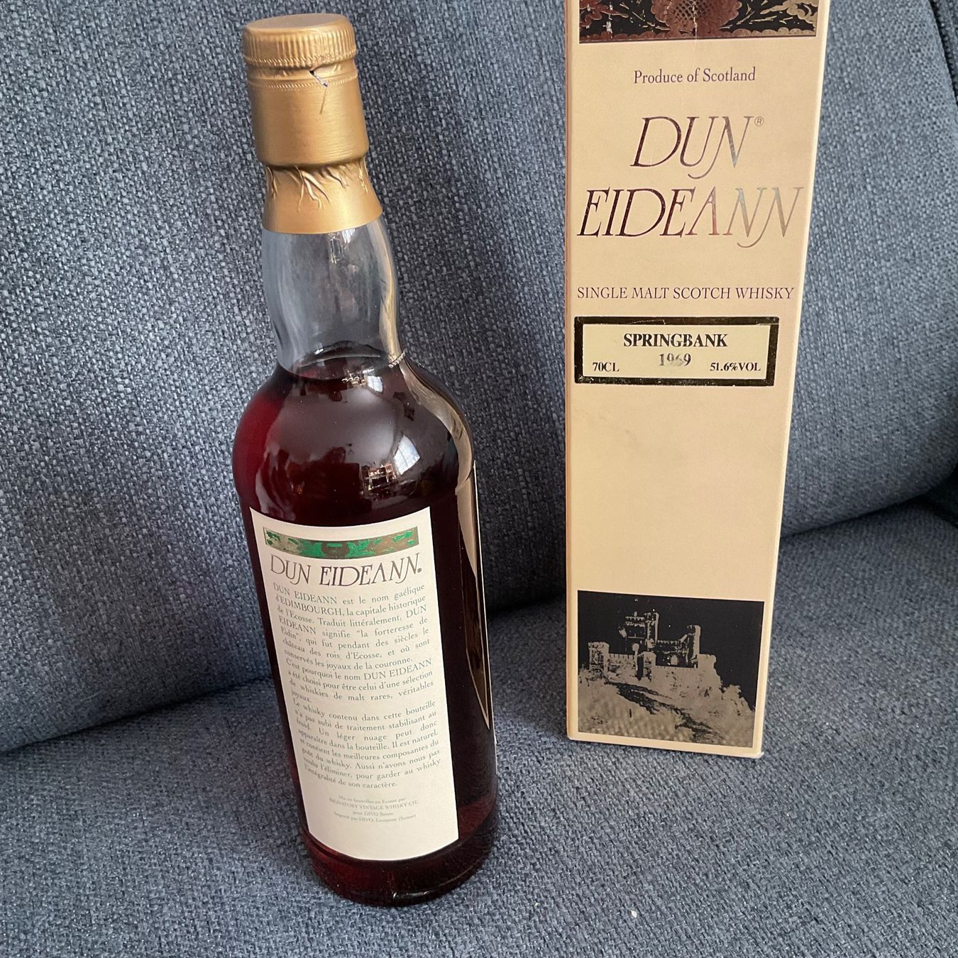 Springbank Bevande alcoliche: Springbank Single Malt Scotch Whisky, 1969 – Nuovo e nell'imballaggio originale da Icogne venduto da luna.16 5