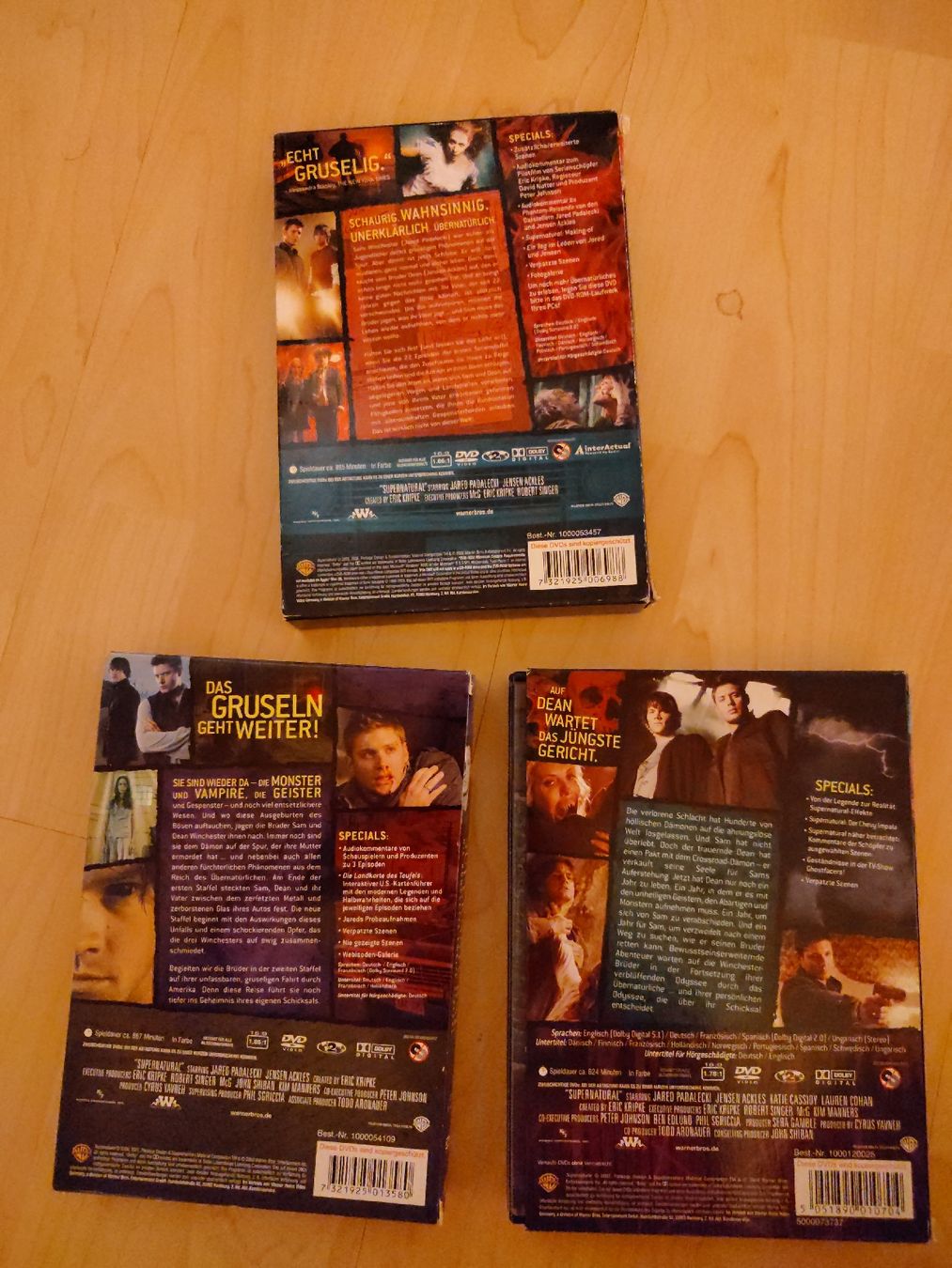 Tous les DVDs: Supernatural Staffel 1-3 DVD – D'occasion à Burgdorf par achill3s 1