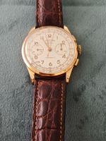 Chronographe Suisse 18K / 750 Gold  1950er 