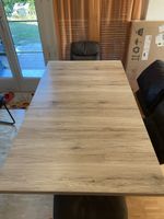 Ausziehbarer Tisch Holzoptik rechteckig
