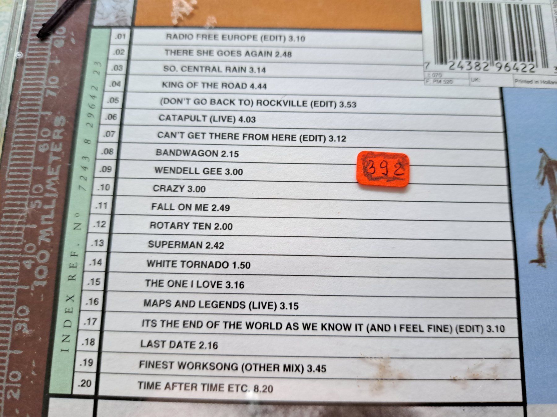 CDs: CD REM - Singles Collected – Gebraucht aus Pully von bro_n52j 2