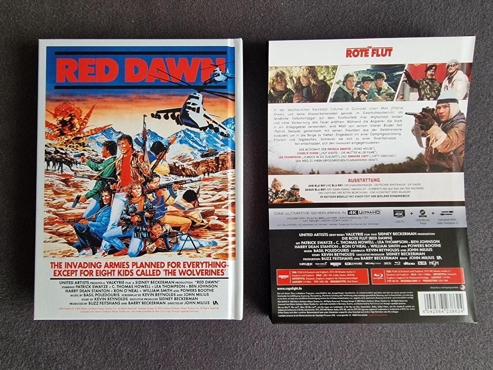 Tutti i DVDs: Red Dawn - Limited Mediabook - 4k - uncut – Nuovo (secondo la descrizione) da Stein AG venduto da eMODy 1