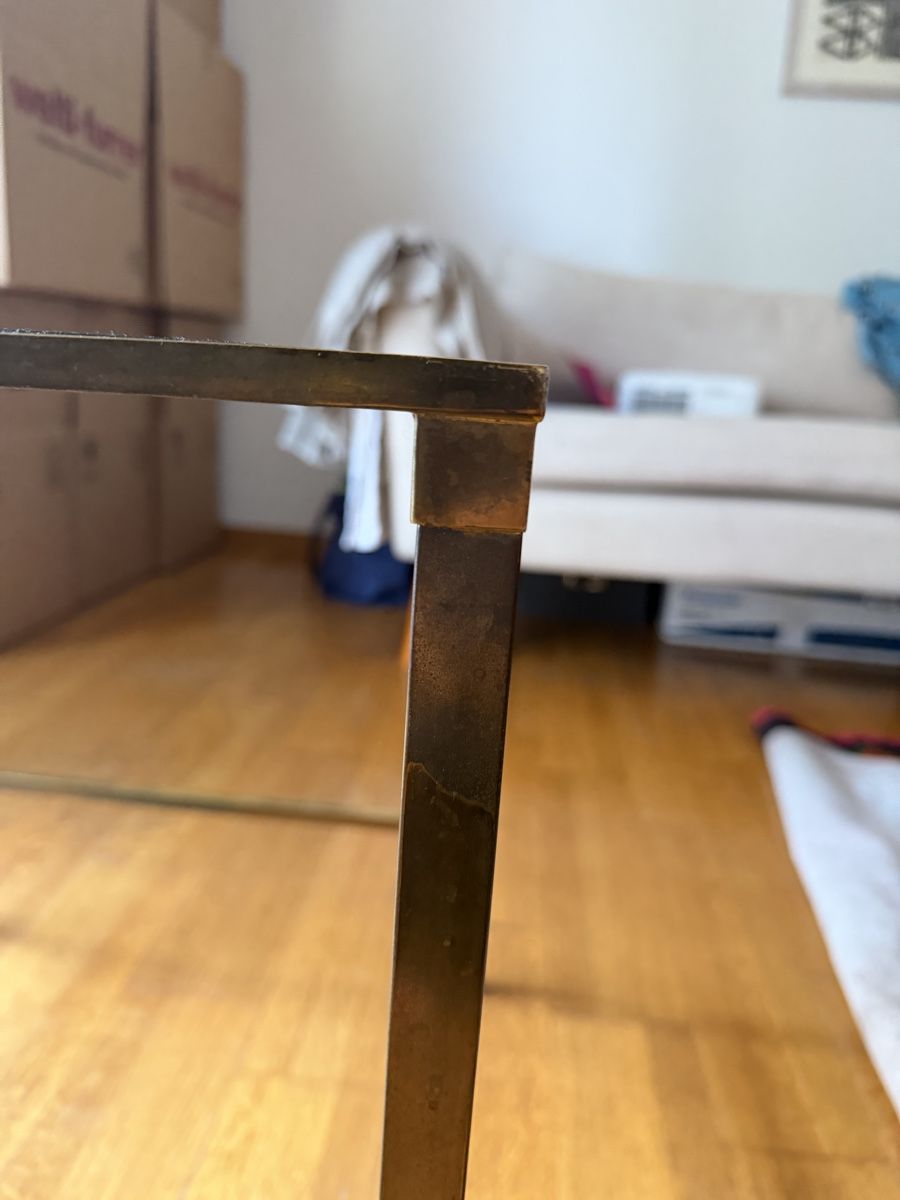Tavoli: Tisch Glas rechteckig Vintage gebraucht – Usato da Zürich venduto da mash05 3