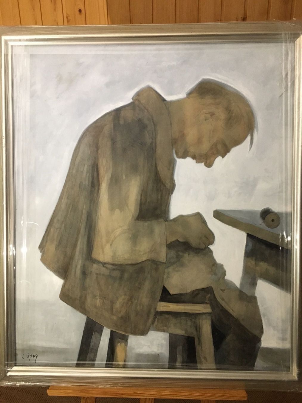 Gemälde: Walter Krebs Starrkirch 1900 - 1965 – Gebraucht aus Buochs von Chreschte2
