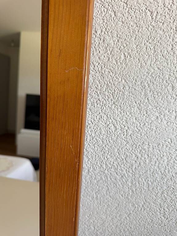 Spiegel: Miroir vintage bois massif – Gebraucht aus La Chaux-de-Fonds von lar_w5pw 1