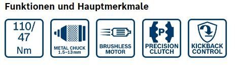 Bosch Trapani: Bosch Akkuschrauber GSR 18V-110C – Nuovo e nell'imballaggio originale da Koppigen venduto da Bracher_Mail-House 3