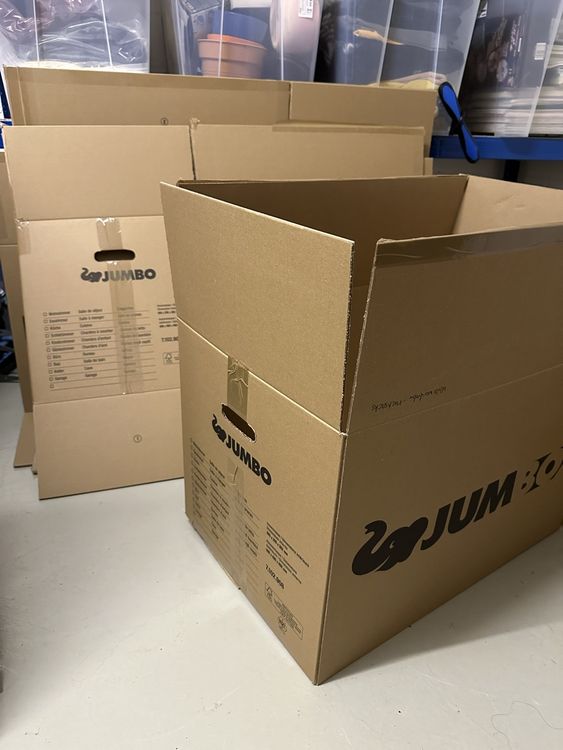 10 Jumbo Umzugskartons/Moving boxes Kaufen auf Ricardo