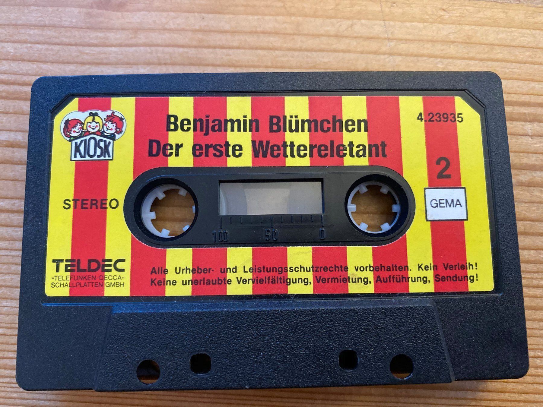 Kompaktkassetten: Kassette – Benjamin Blumchen - (1) – Gebraucht aus St.Gallen von kingsamas 7