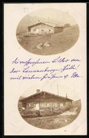 Foto-AK Steisslingen, Jagdhütte von Fre