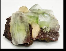 Apofillite e Stilbite  Straordinario cristallo naturale