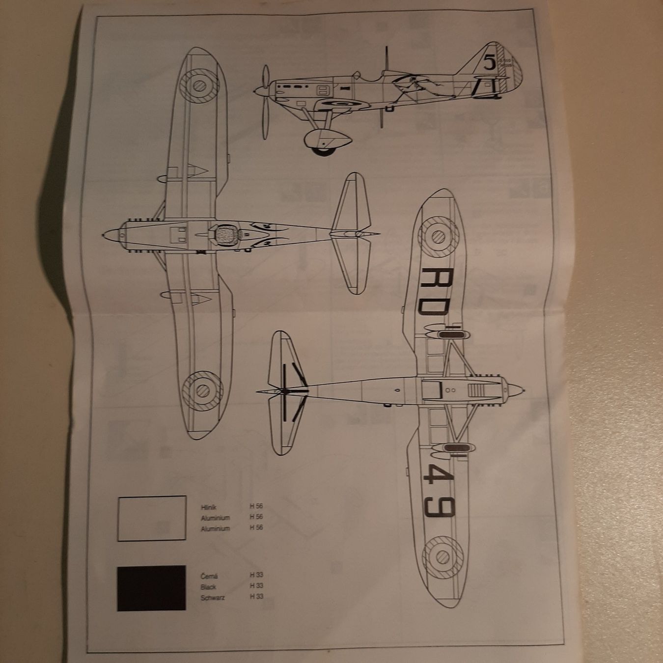 Kit di modellismo & Modellini statici: 2076 ... Dewoitine D. 510 ... SMER OKT 101 – Nuovo (secondo la descrizione) da Bonstetten venduto da Benibanny59 2