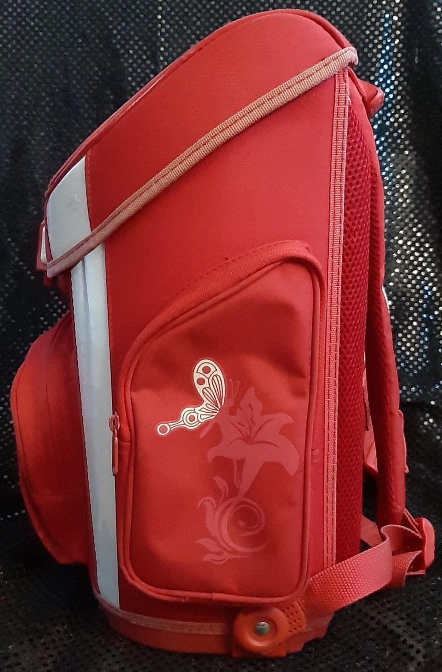Borse & Zaini: AIRFLOW Mädchen Schulsack/Schulthek Rosa – Usato da Seuzach venduto da VT-Collections2 3