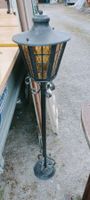 Alte Stand Laterne mit Birne