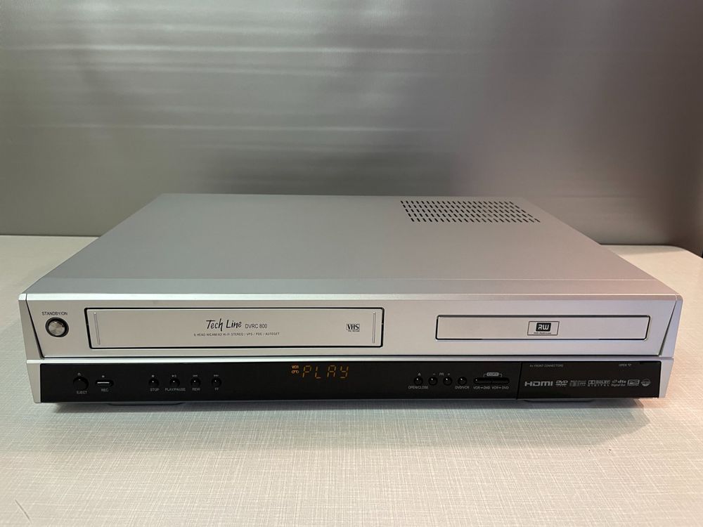 Tech Line DVRC 800 DVD-VHS-Recorder mit HDMI (Gebraucht) in Egnach für ...