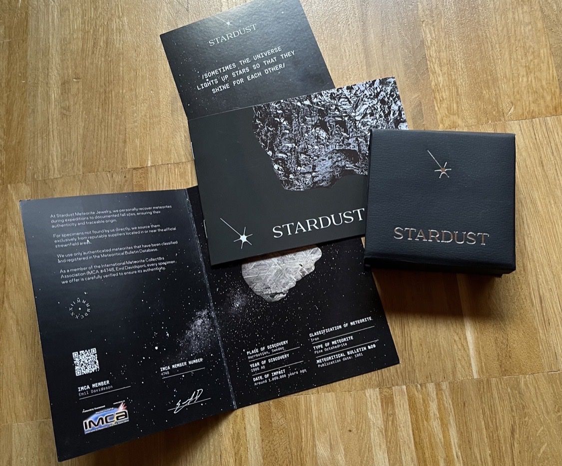 Ketten: Stardust Silberkette Meteorit Tribal Ethno 925er Silber – Neu und originalverpackt aus Zürich von kat_2s7f 1