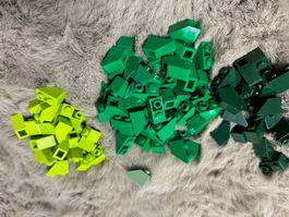 LEGO 80x Dach-/Schrägstein 2x1 45° (3665)