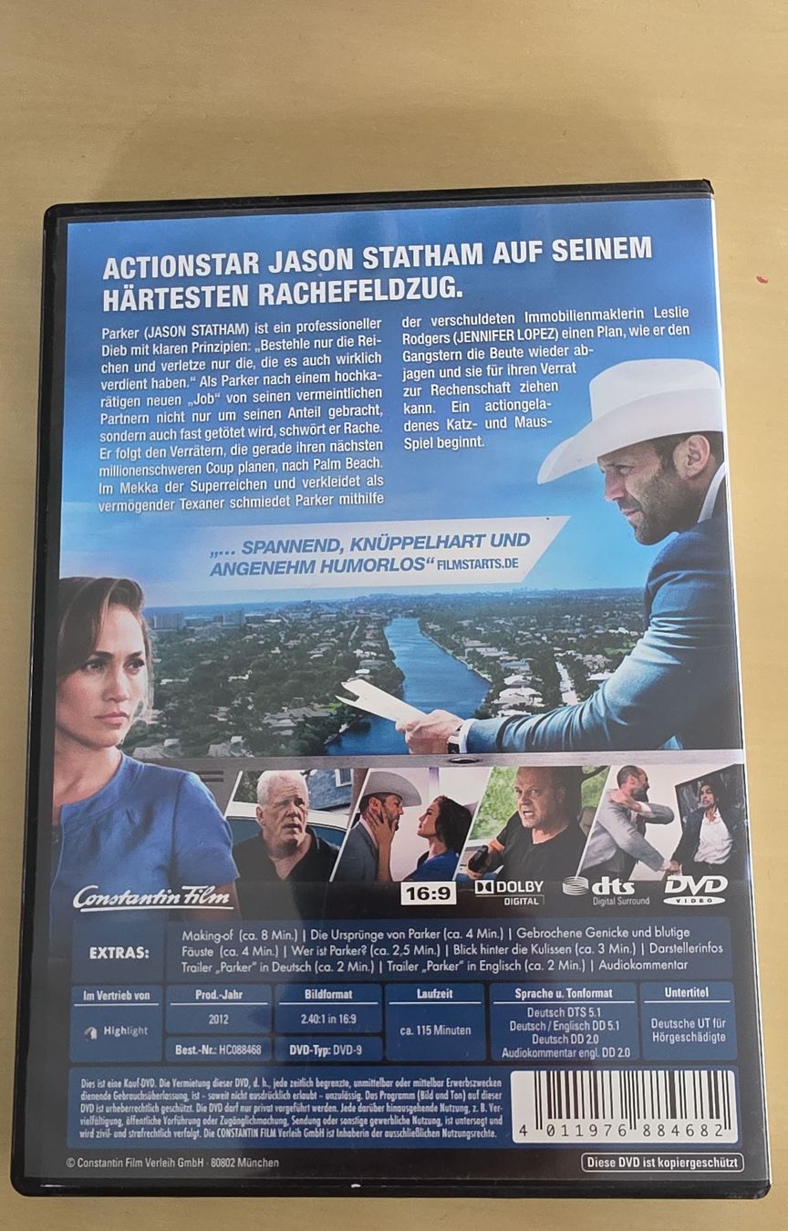 Alle DVDs: Parker DVD – Gebraucht aus Belp von aleanel100 1