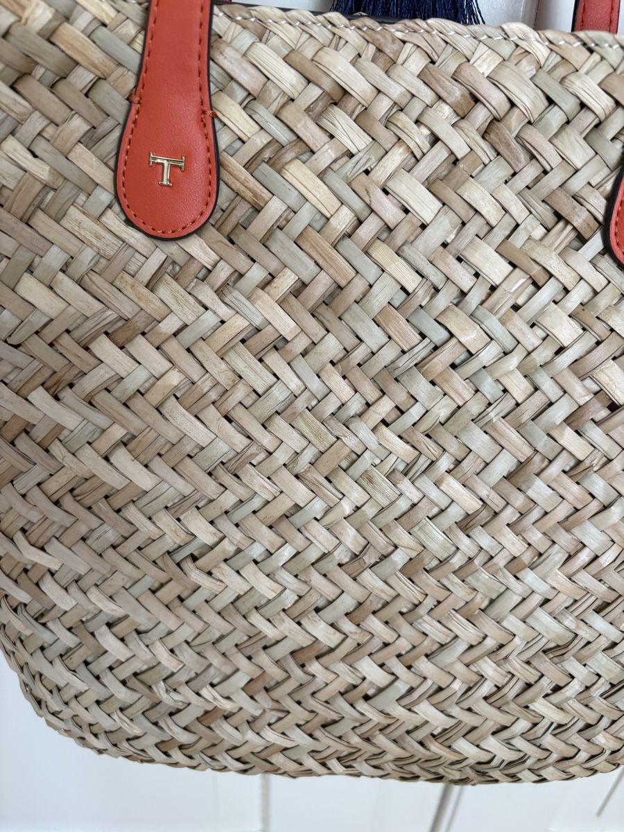 Borse da donna: Sommerliche Tasche aus Bast – Usato da Winterthur venduto da Lepetitprince18 3