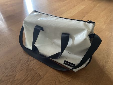 Sac Freitag original blanc/noir