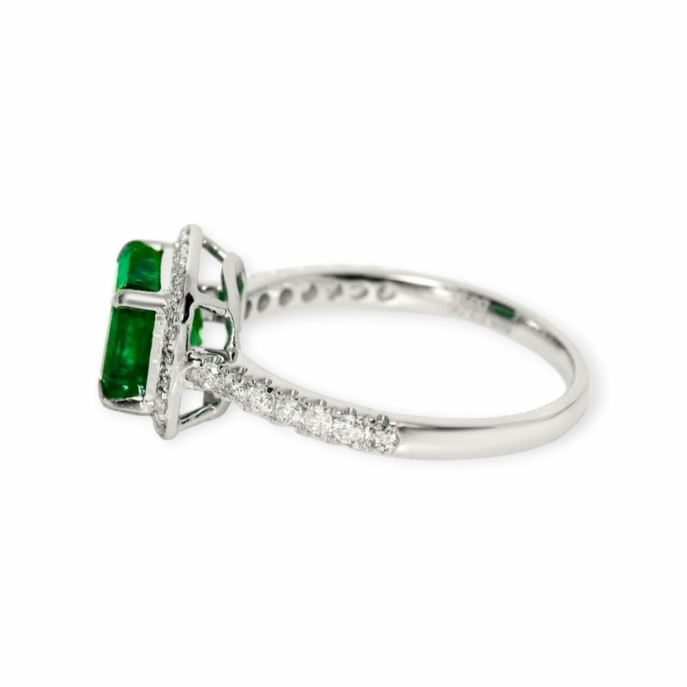 Ringe: Smaragd-Ring 14k Weissgold 2,06ct – Neu und originalverpackt aus Illnau von Juwelier_Mahler_GmbH 2