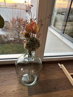 Hochwertige Glasballon / Glasvase, Neuwertig!