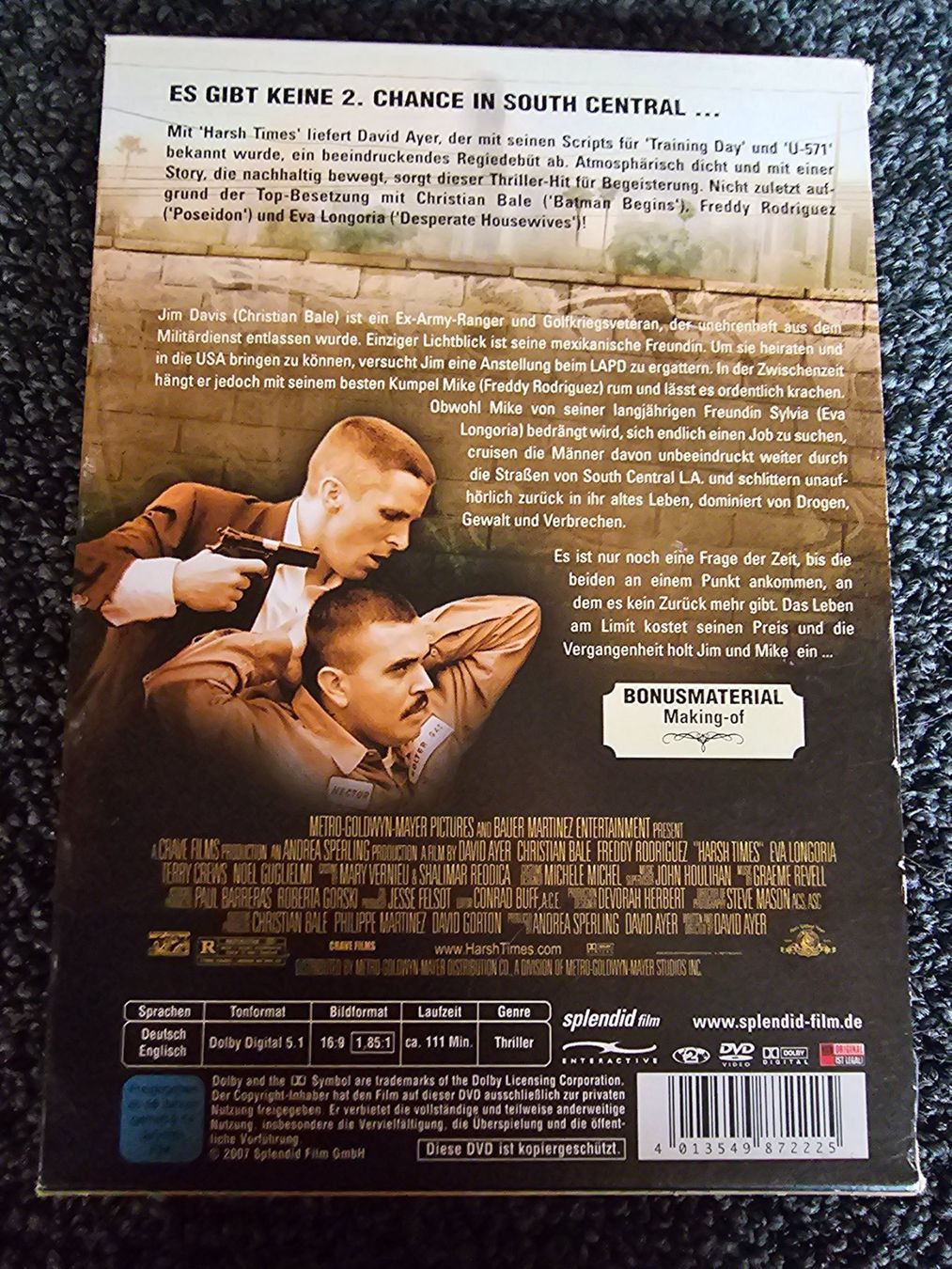 Tutti i DVDs: HARSH TIMES(14083) – Usato da Ruswil venduto da M71 1