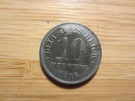 Antike Münze Deusches Reich 1916
