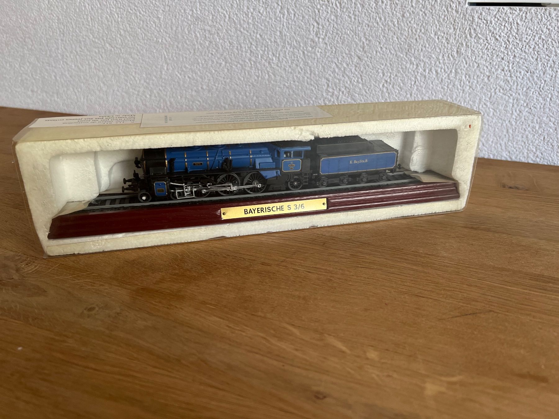 Modelleisenbahnen: Standmodell: Bayerische Dampflok S 3/6 – Gebraucht aus frauenfeld von pipi018