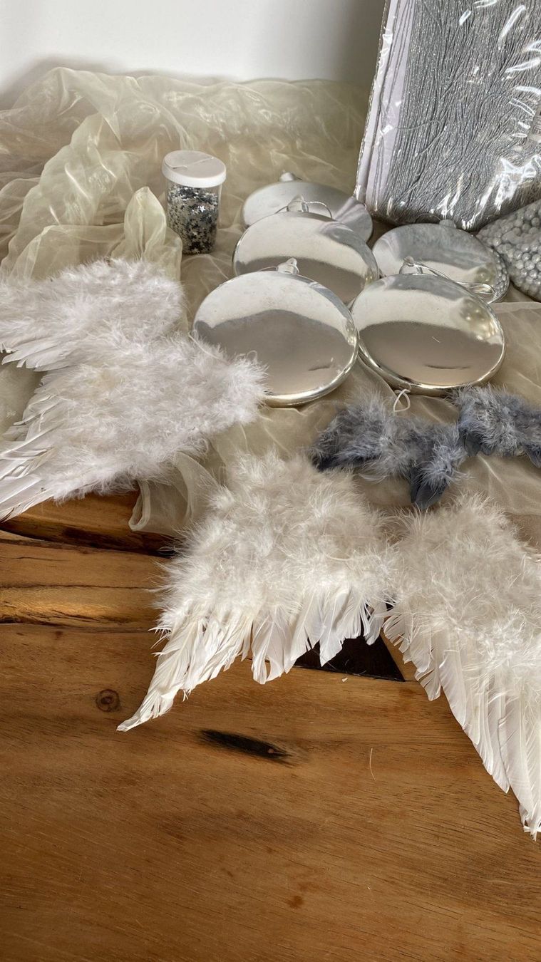 Tutte le decorazioni: Weihnachts Dekoration, silber, creme – Usato da Dagmersellen venduto da Arcticsnow2017 5