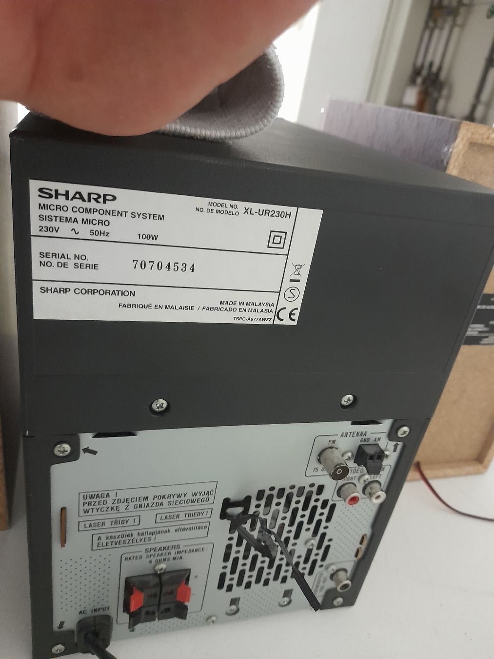 Sharp Sistemi audio & multimediali: Sharp  Stereoanlage mit 5fach CD-Wechsler  – Usato da Glattbrugg venduto da B_B 2