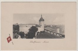 Ansichtskarte Schaffhausen Munot (*) ca. 1915